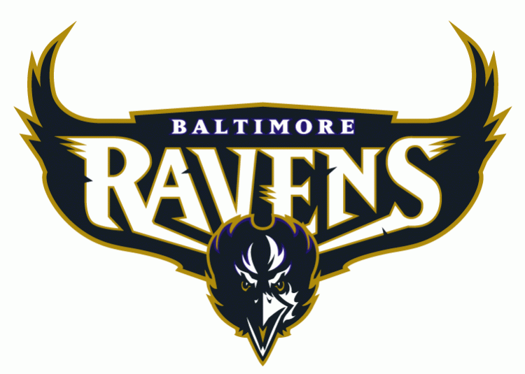 Baltimore Ravens 1996-1998 Wordmark Logo t shirts DIY iron ons